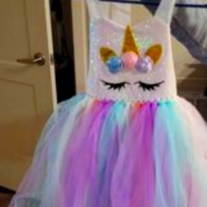 5t Unicorn Dress